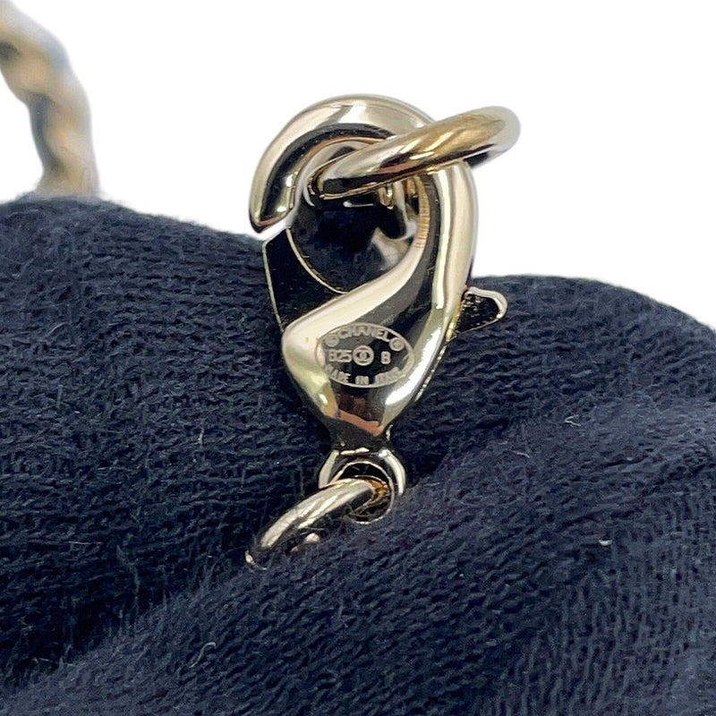 シャネル ネックレス ココマーク ガブリエル フェイクパール レザー メタル B25B ABG222 CHANEL アクセサリー