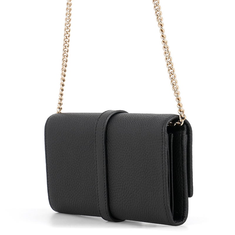 グッチ チェーンウォレット ジャッキー 1961 レザー 652681 GUCCI 財布 黒