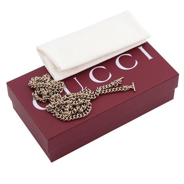 グッチ チェーンウォレット ジャッキー 1961 レザー 652681 GUCCI 財布 黒