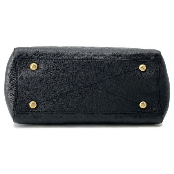 ルイヴィトン ハンドバッグ モノグラム アンプラント モンテーニュMM 2wayショルダーバッグ M41048 黒 ブラック