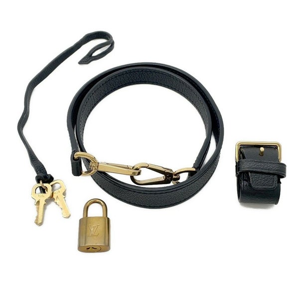 ルイヴィトン ハンドバッグ モノグラム アンプラント モンテーニュMM 2wayショルダーバッグ M41048 黒 ブラック