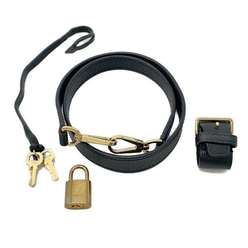 ルイヴィトン ハンドバッグ モノグラム アンプラント モンテーニュMM 2wayショルダーバッグ M41048 黒 ブラック