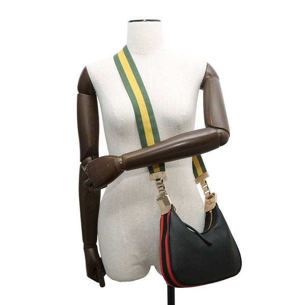 グッチ ショルダーバッグ アタッシェ レザー 699409 GUCCI バッグ 黒