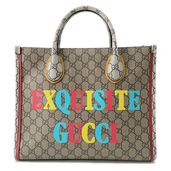 グッチ トートバッグ GGスプリーム EXQUISITE GUCCI PVC 680956 GUCCI