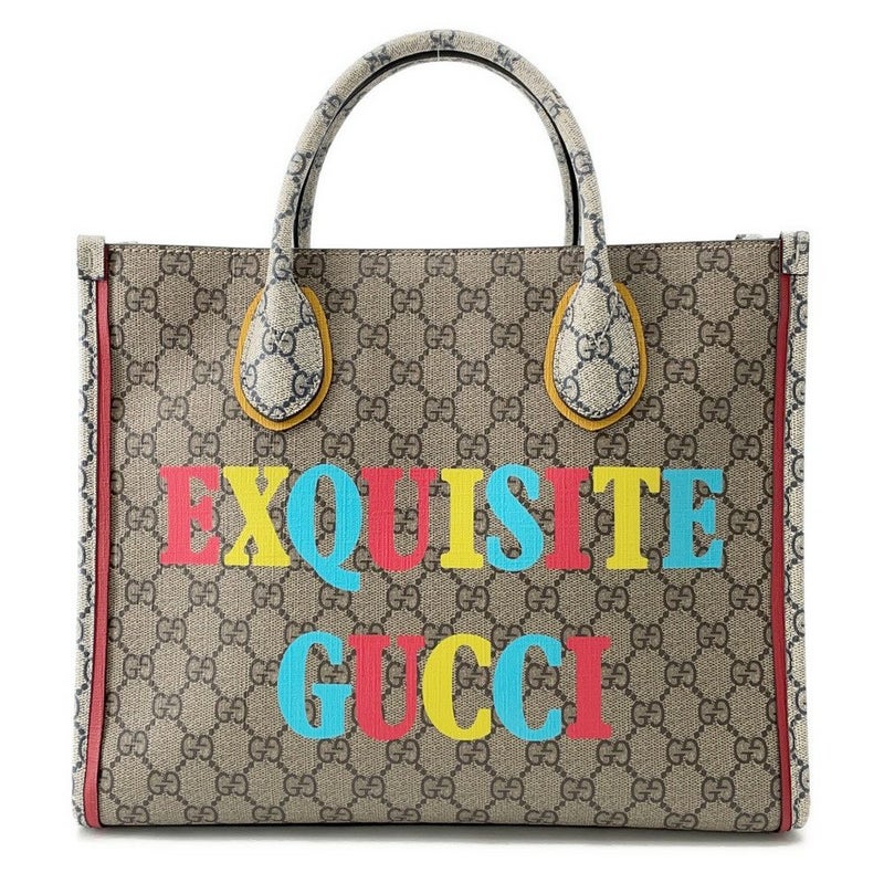 グッチ トートバッグ GGスプリーム EXQUISITE GUCCI PVC 680956 GUCCI