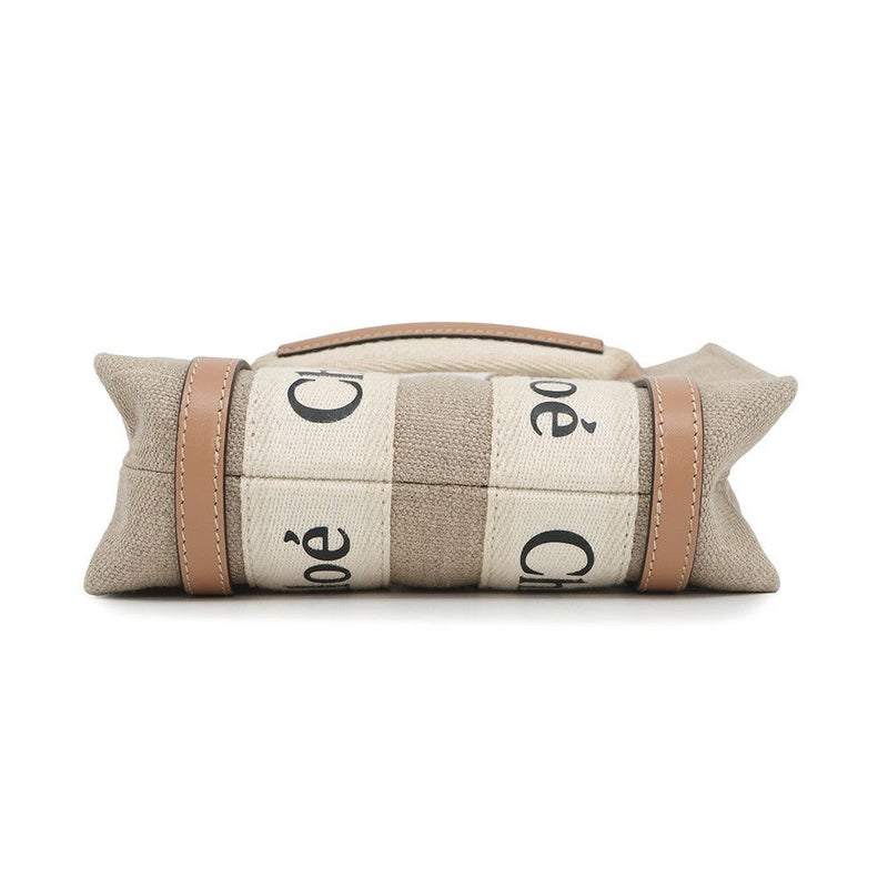 クロエ ハンドバッグ ウッディ トート ミニ キャンバス CHC22AP237I2690U Chloe 2way