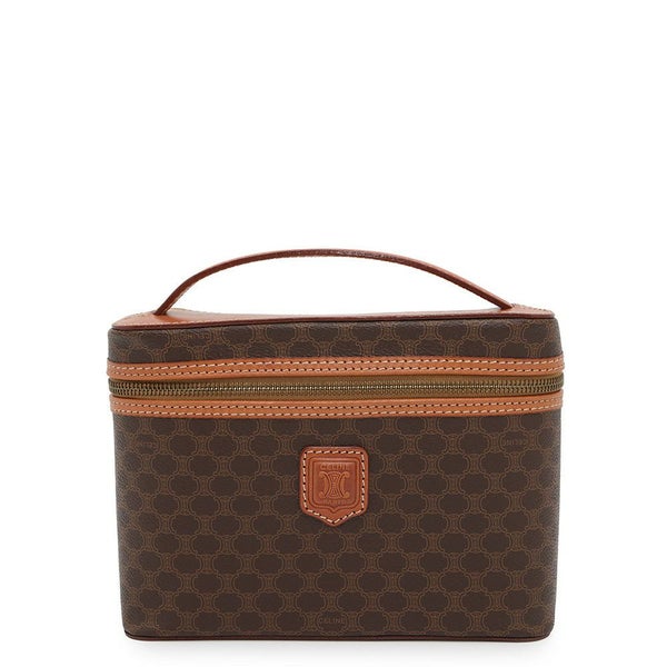 セリーヌ ハンドバッグ マカダム バニティバッグ CELINE ヴァニティバッグ