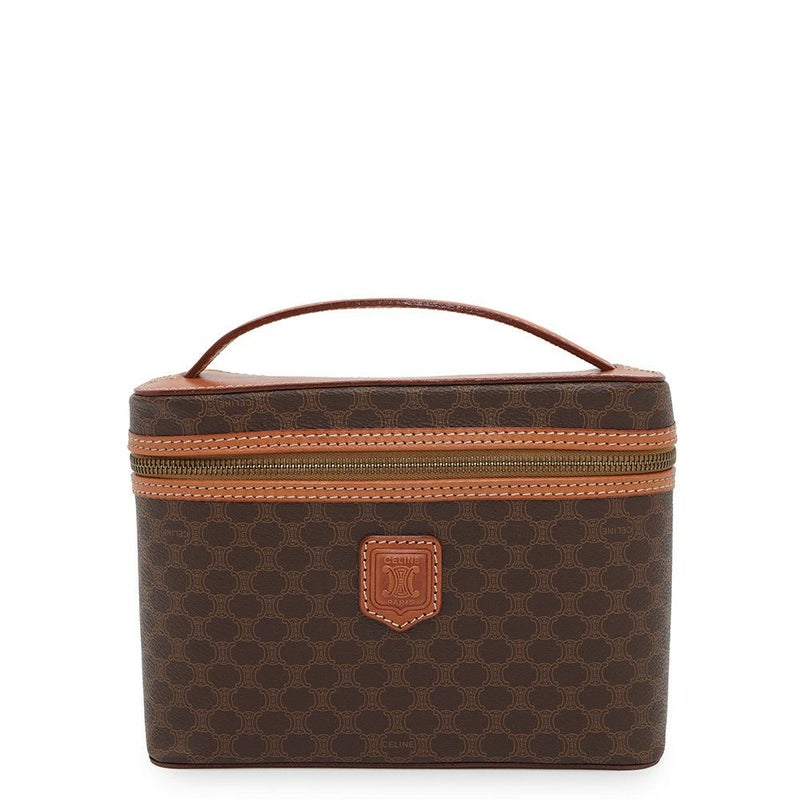 セリーヌ ハンドバッグ マカダム バニティバッグ CELINE ヴァニティバッグ