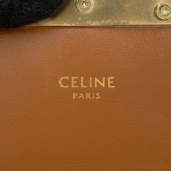 セリーヌ ショルダーバッグ トリオンフ クロード PVC 194142 CELINE ワンショルダーバッグ 白