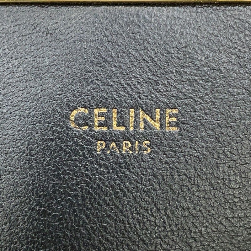 セリーヌ ショルダーバッグ ティーン トリオンフ キャンバス 188882 CELINE 黒