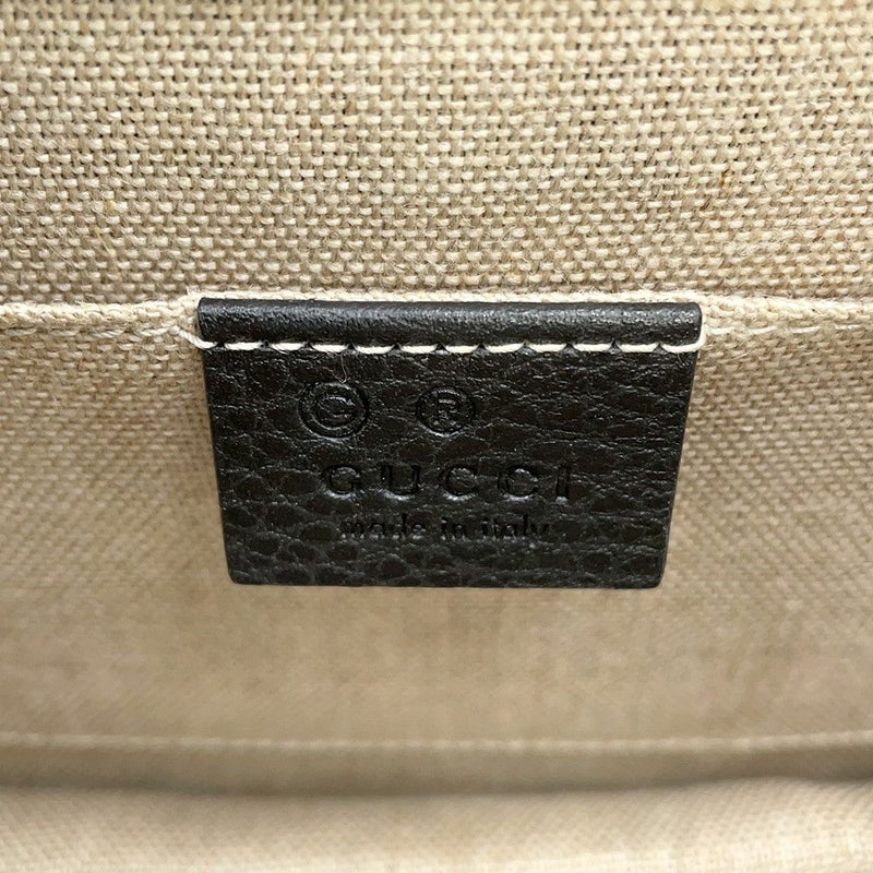 グッチ チェーンショルダーバッグ インターロッキングG 510304 GUCCI アウトレット品 黒
