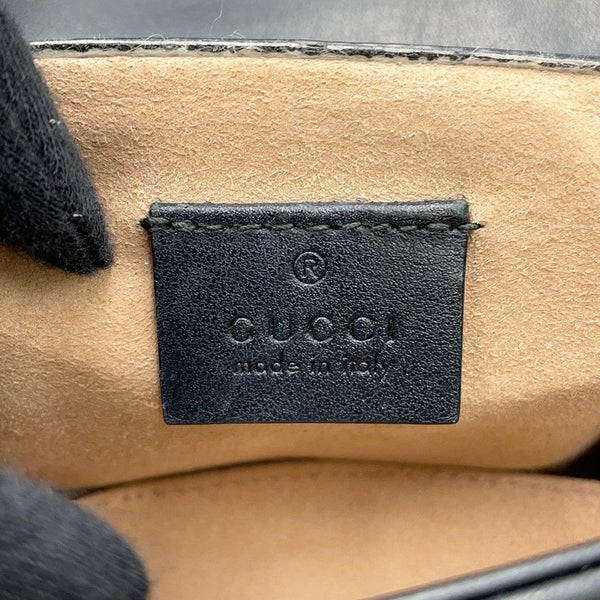 グッチ ハンドバッグ GGマーモント スモール トップハンドルバッグ 547260 GUCCI シェブロン 2wayチェーンショルダー 黒