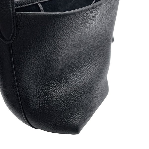 ザ ロウ ショルダーバッグ N/S パークトート スモール レザー W1314 THE ROW ハンドバッグ 黒