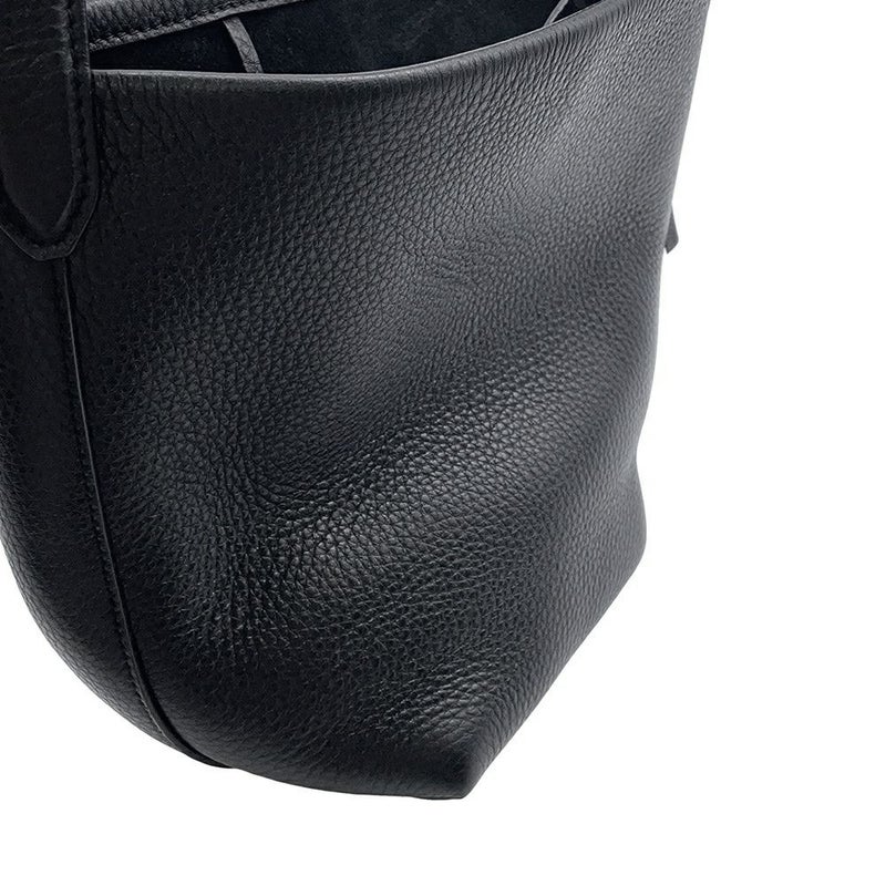 ザ ロウ ショルダーバッグ N/S パークトート スモール レザー W1314 THE ROW ハンドバッグ 黒