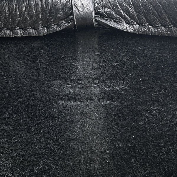 ザ ロウ ショルダーバッグ N/S パークトート スモール レザー W1314 THE ROW ハンドバッグ 黒