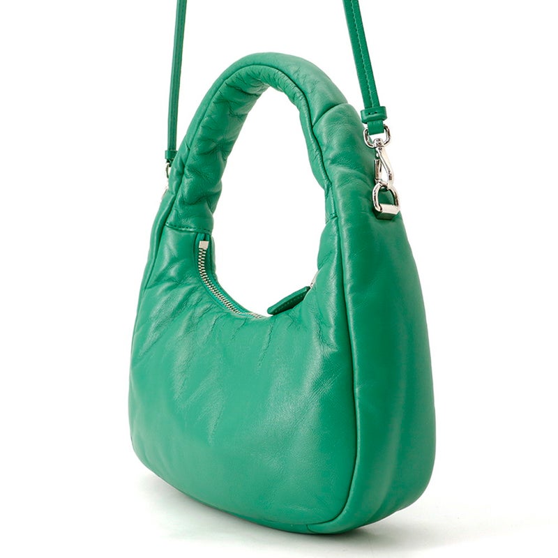 プラダ ハンドバッグ ソフト パデッド ミニバッグ ナッパレザー 1BA384 PRADA 2way