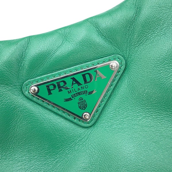 プラダ ハンドバッグ ソフト パデッド ミニバッグ ナッパレザー 1BA384 PRADA 2way