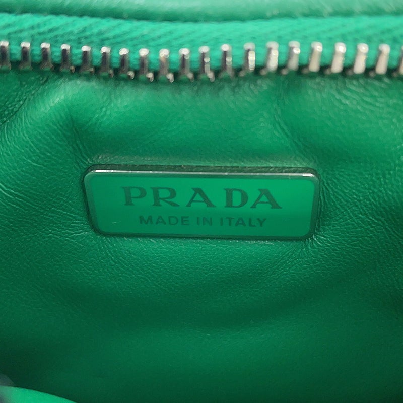 プラダ ハンドバッグ ソフト パデッド ミニバッグ ナッパレザー 1BA384 PRADA 2way