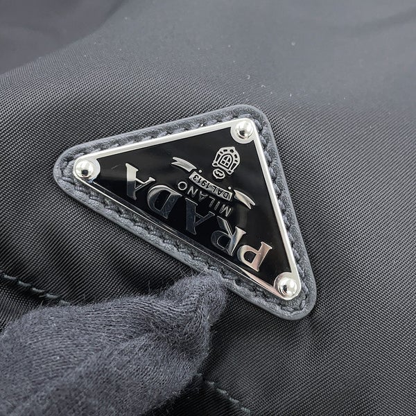 プラダ トートバッグ Re-Nylon マリナー ミディアム ナイロン 2VG133 PRADA 黒