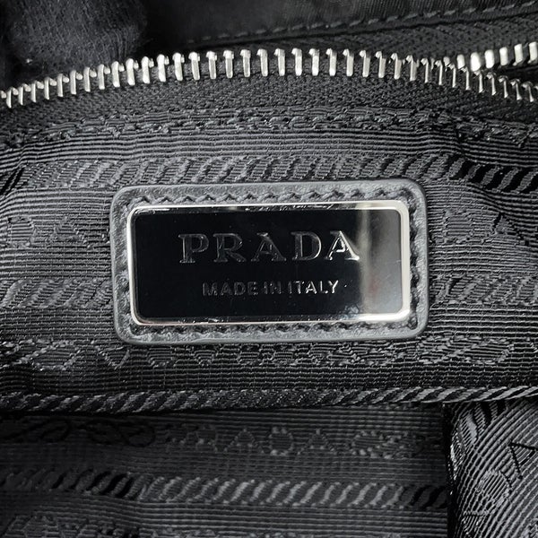 プラダ トートバッグ Re-Nylon マリナー ミディアム ナイロン 2VG133 PRADA 黒