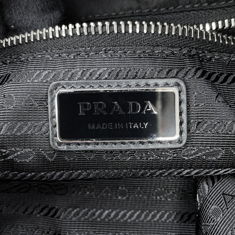プラダ トートバッグ Re-Nylon マリナー ミディアム ナイロン 2VG133 PRADA 黒