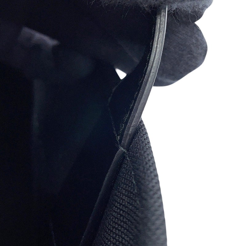 プラダ ハンドバッグ ロゴ デニム 1BG311 PRADA 2way 黒