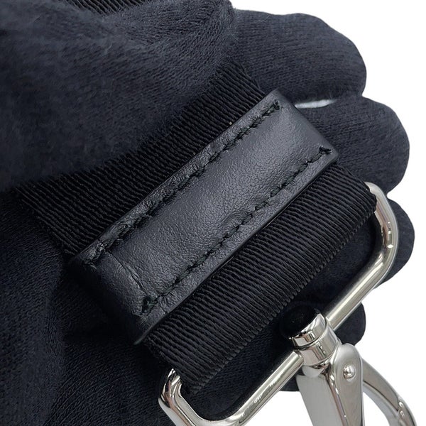 プラダ ハンドバッグ ロゴ デニム 1BG311 PRADA 2way 黒