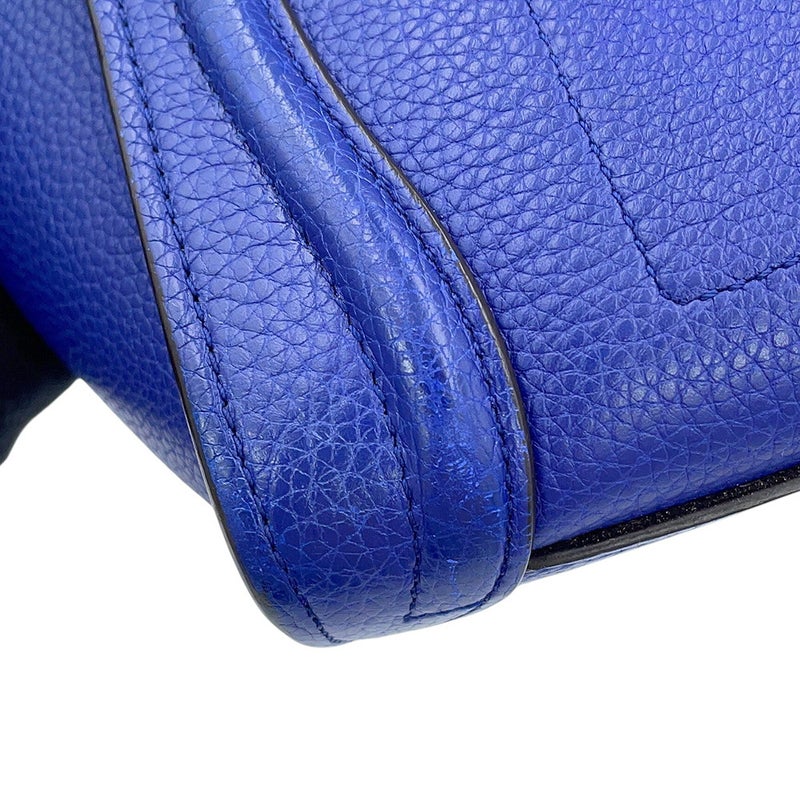 セリーヌ ハンドバッグ ラゲージシリーズ ナノショッパー レザー 168243 CELINE 2wayショルダーバッグ