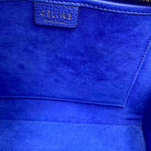 セリーヌ ハンドバッグ ラゲージシリーズ ナノショッパー レザー 168243 CELINE 2wayショルダーバッグ