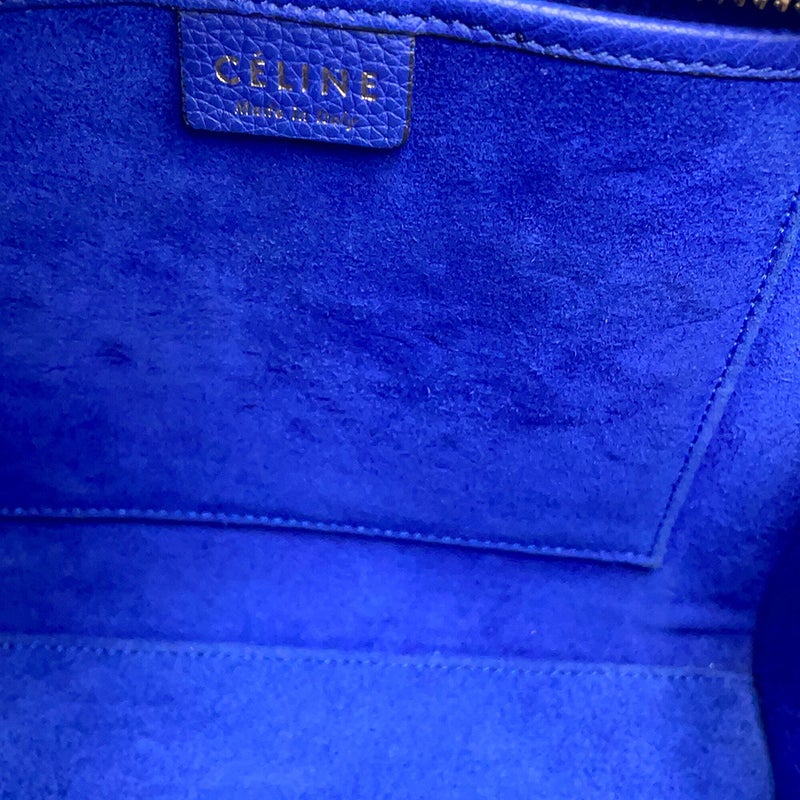 セリーヌ ハンドバッグ ラゲージシリーズ ナノショッパー レザー 168243 CELINE 2wayショルダーバッグ