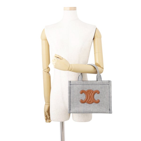 セリーヌ ハンドバッグ トリオンフ カバ タイス スモール キャンバス 199162 CELINE 2way