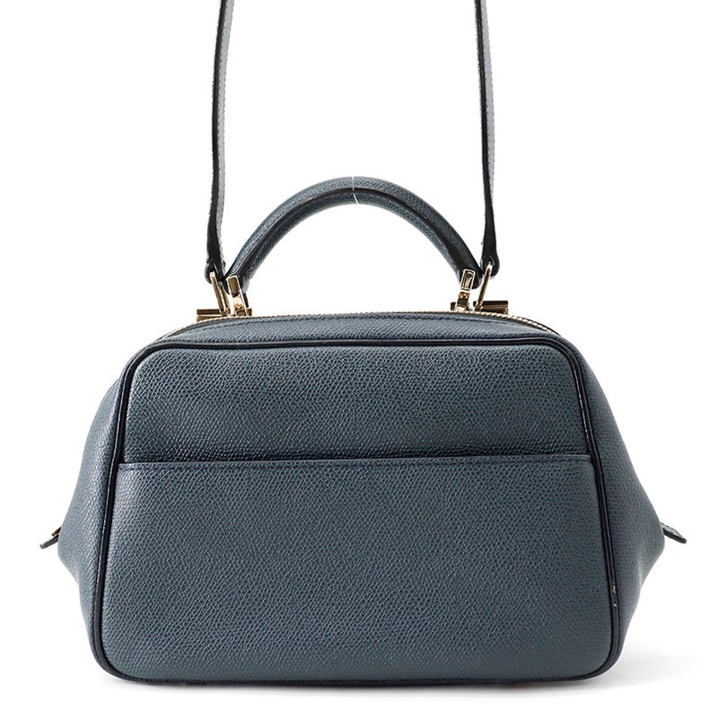 ヴァレクストラ ハンドバッグ セリエエッセ ミニ カーフレザー WBS0016028LOC99BU Valextra 2way