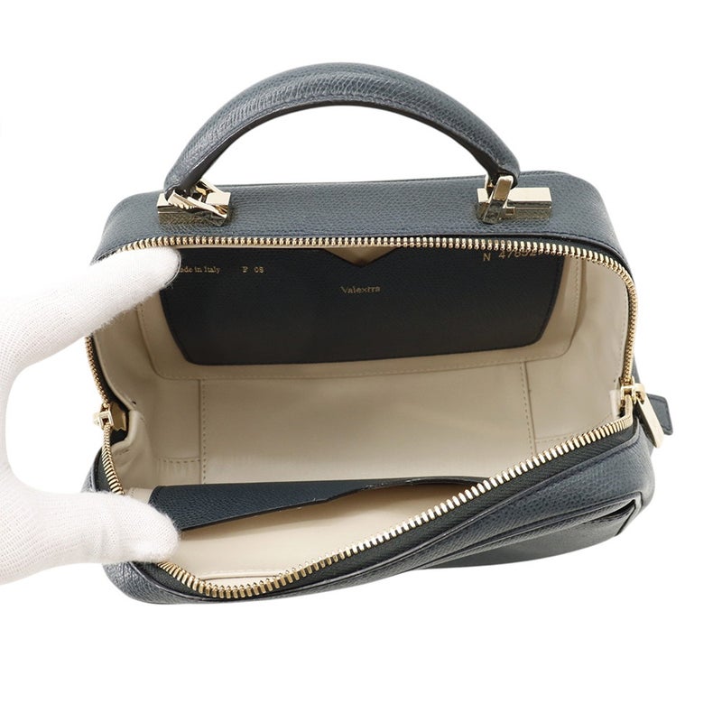 ヴァレクストラ ハンドバッグ セリエエッセ ミニ カーフレザー WBS0016028LOC99BU Valextra 2way