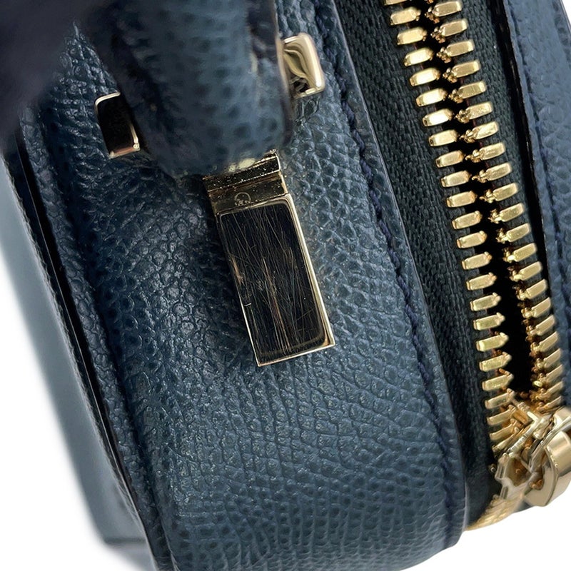 ヴァレクストラ ハンドバッグ セリエエッセ ミニ カーフレザー WBS0016028LOC99BU Valextra 2way