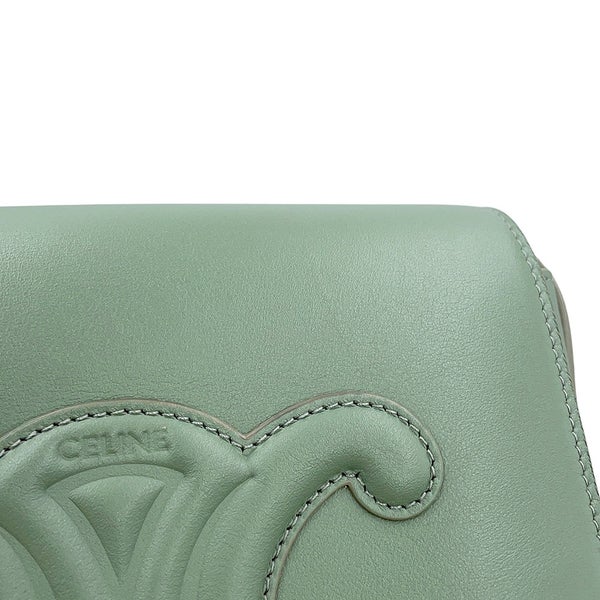 セリーヌ ショルダーバッグ フォルコ キュイル トリオンフ スムースカーフレザー 198263 CELINE