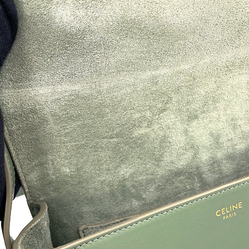 セリーヌ ショルダーバッグ フォルコ キュイル トリオンフ スムースカーフレザー 198263 CELINE