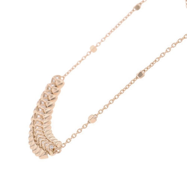 カルティエ ネックレス クラッシュ ドゥ カルティエ SM スモールモデル ダイヤ 56P 計0.20ct K18PG N7424470 Cartier ペンダント