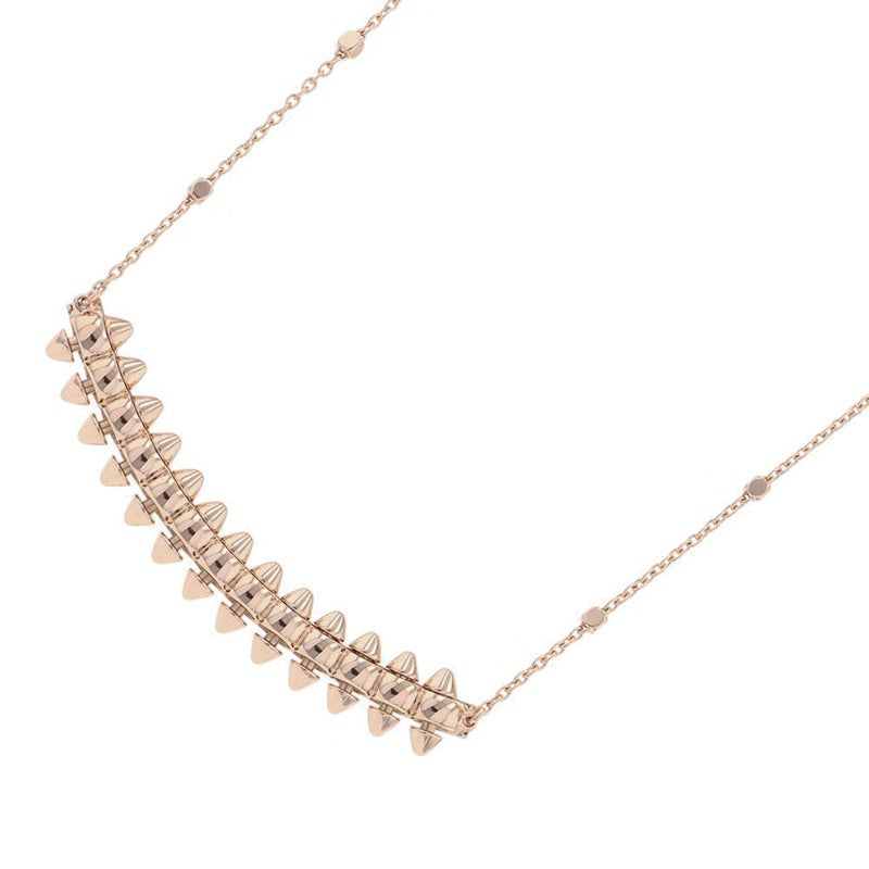カルティエ ネックレス クラッシュ ドゥ カルティエ SM スモールモデル ダイヤ 56P 計0.20ct K18PG N7424470 Cartier ペンダント