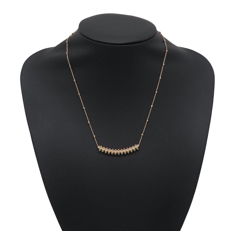 カルティエ ネックレス クラッシュ ドゥ カルティエ SM スモールモデル ダイヤ 56P 計0.20ct K18PG N7424470 Cartier ペンダント