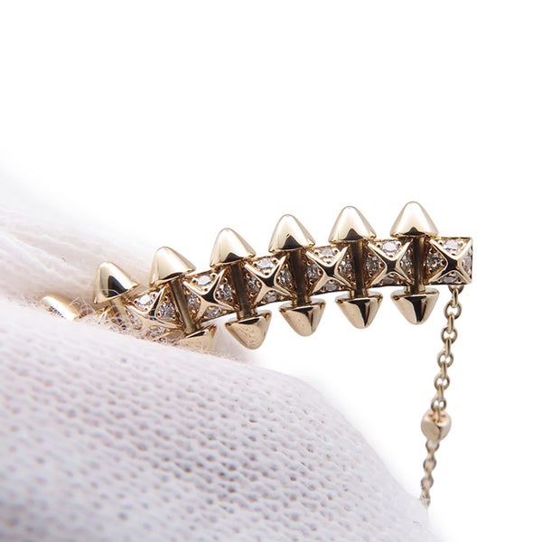 カルティエ ネックレス クラッシュ ドゥ カルティエ SM スモールモデル ダイヤ 56P 計0.20ct K18PG N7424470 Cartier ペンダント