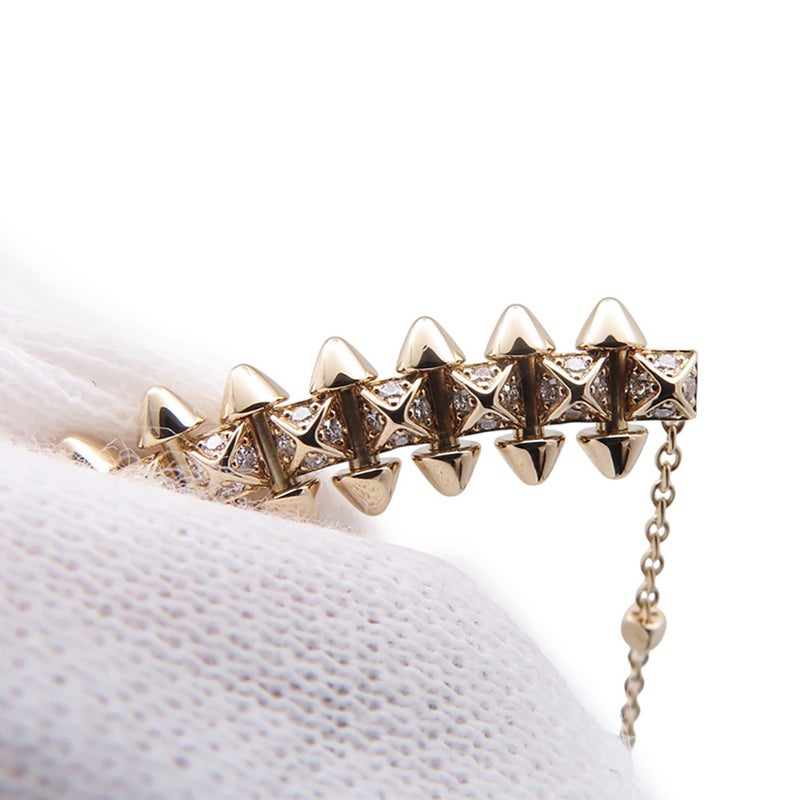 カルティエ ネックレス クラッシュ ドゥ カルティエ SM スモールモデル ダイヤ 56P 計0.20ct K18PG N7424470 Cartier ペンダント
