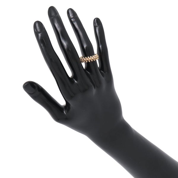 カルティエ リング クラッシュ ドゥ カルティエ SM スモールモデル ダイヤモンド 88P 計0.31ct K18PG サイズ49 N4796100 指輪