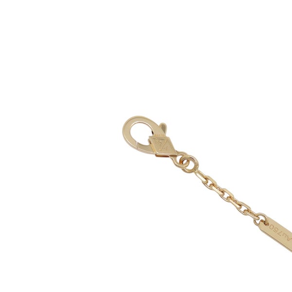 ヴァンクリ ネックレス マジック アルハンブラ ロングネックレス 1モチーフ オニキス K18YGイエローゴールド VCARO49M00