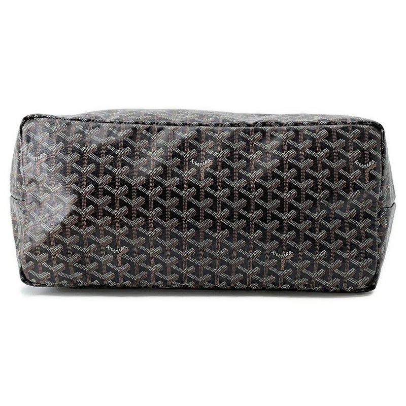 ゴヤール トートバッグ サンルイGM PVC STLOUIGMLTY01CL03P GOYARD ポーチ付き 黒 ブラウン