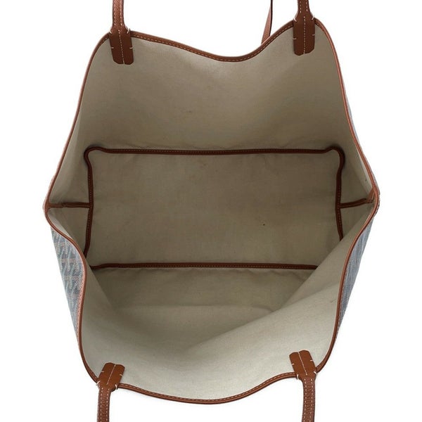 ゴヤール トートバッグ サンルイGM PVC STLOUIGMLTY01CL03P GOYARD ポーチ付き 黒 ブラウン