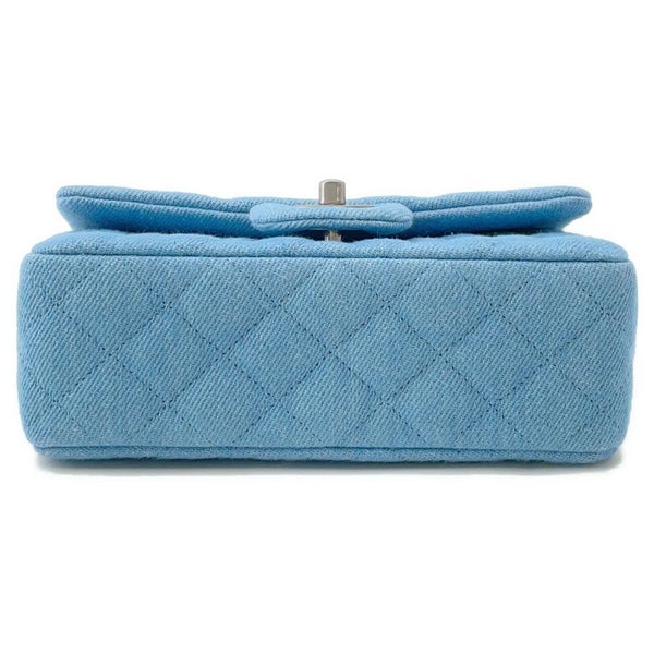 シャネル チェーンショルダーバッグ ココマーク ミニマトラッセ デニム A69900 CHANEL フラップ