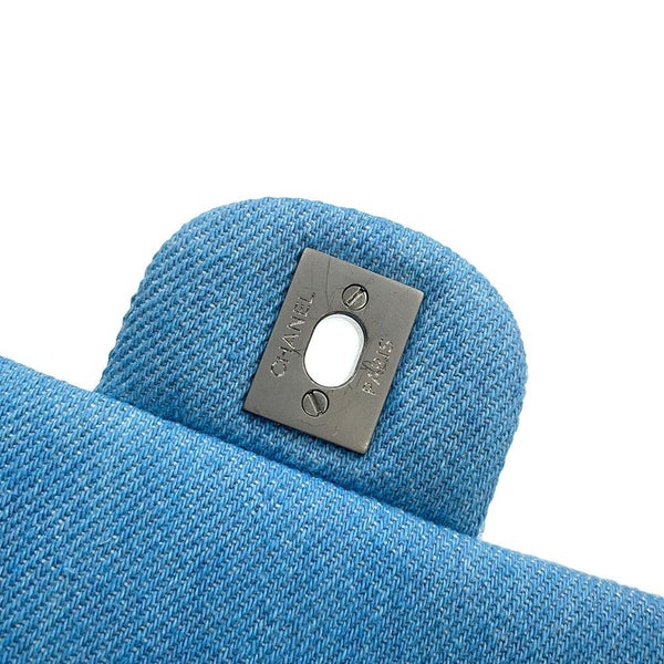 シャネル チェーンショルダーバッグ ココマーク ミニマトラッセ デニム A69900 CHANEL フラップ