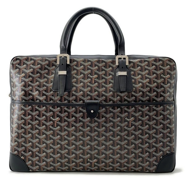 ゴヤール ハンドバッグ アンバサードMM PVC AMBAS2MMLTY01CL01P GOYARD ビジネスバッグ ブリーフケース 黒