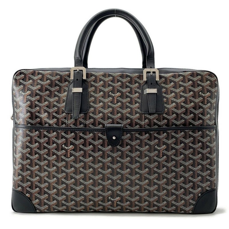 ゴヤール ハンドバッグ アンバサードMM PVC AMBAS2MMLTY01CL01P GOYARD ビジネスバッグ ブリーフケース 黒