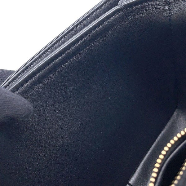 セリーヌ ショルダーバッグ ティーン トリオンフ シャイニーカーフレザー 188423 CELINE 黒